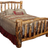 Aspen Log Traditional Bed