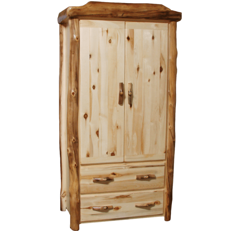 Armoires & Chiffarobes Rustic Log Furniture of Utah