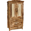 Aspen Log 3 Drawer Armoire