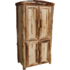 Aspen Log Lower Door Armoire