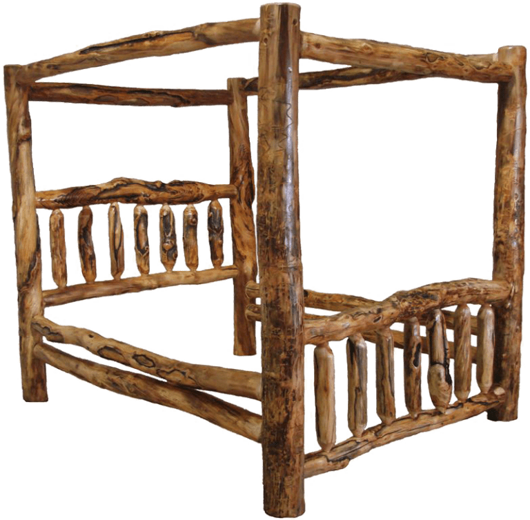 Beds Standard Rustic Log Furniture of Utah