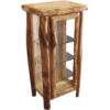 Aspen Log Curio Cabinet