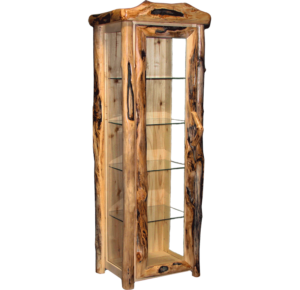 Aspen Log Display Cabinet