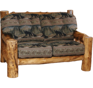 Aspen Log Frame Sofas - Love Seat