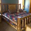 Aspen Log Routered Insert Bed