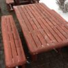 Aspen Log Outdoor Bench