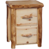Aspen Log 24"W 2 Drawer File Cabinet