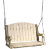 Aspen Log Porch Swing - 48"W