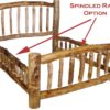 Spindled Rails Option