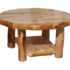 Round Top - Square Coffee Table