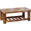 Spindle Shelf Option - Coffee Table