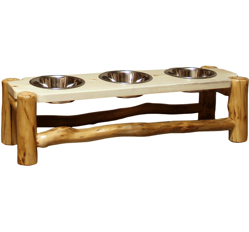 3 bowl pet feeder