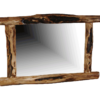 Aspen Log Gnarly Mirror w/ Overhang Option