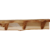 Aspen Log 36"W Wall Shelf