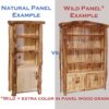 Natural vs Wild - Bookcase Doors