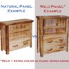 Natural vs Wild - Bookcase Drawers