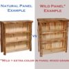 Natural vs Wild - Bookcase