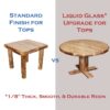 Standard vs Liquid Glass Option