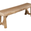 Aspen Log 48"W Outdoor Bench