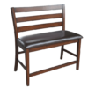 Kona 24" Tall Gathering Bench - Ladder Back