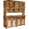 Aspen Log 72"W Log Front Buffet Hutch