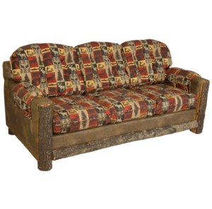 Hickory Log Mountain Comfort Sofa