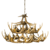 Whitetail 24 Antler Cascade Chandelier