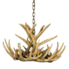 Whitetail 9 Antler Cascade Chandelier