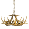 Whitetail 6 Antler Chandelier