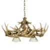 Whitetail 10 Antler 3 Downlight Chandelier