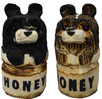 9 bear honey pot