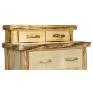 Aspen Log 2 Drawer Jewelry Chest