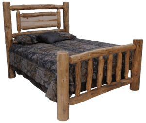 Aspen Log Partial Panel Insert Bed