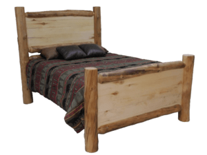 Aspen Log Full Panel Insert Bed